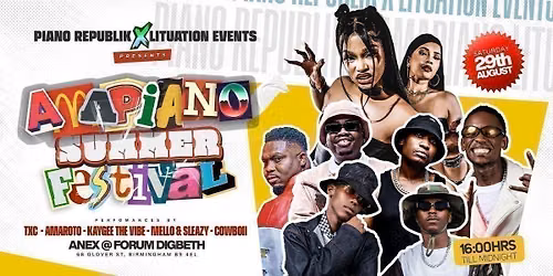 AMAPIANO SUMMER FESTIVAL