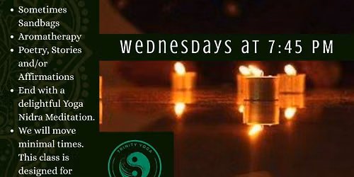 Candlelight Restorative with Yoga Nidra