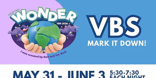 WONDER! \ud83c\udf0e VBS at Grace Baptist!