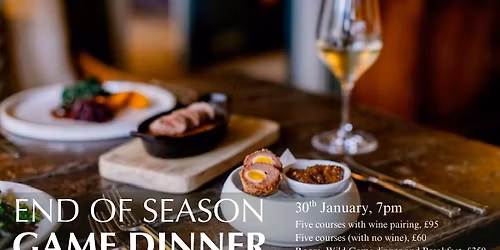 End of Season Game Dinner