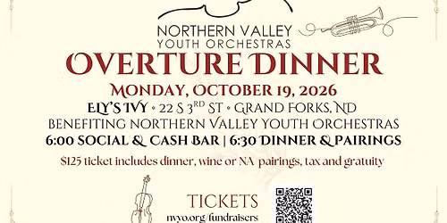 NVYO Overture Dinner - Ely's Ivy 