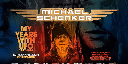 Michael Schenker \/ Vulkan Arena \/ Pres. av Live Wire Concerts
