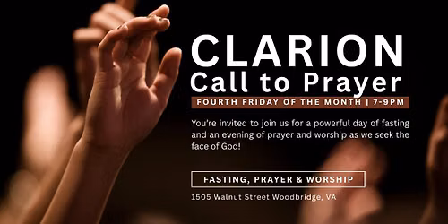Clarion Call to Prayer