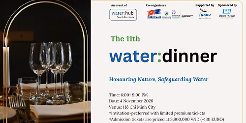 water:dinner 2026 \u2013 Honouring Nature, Safeguarding Water