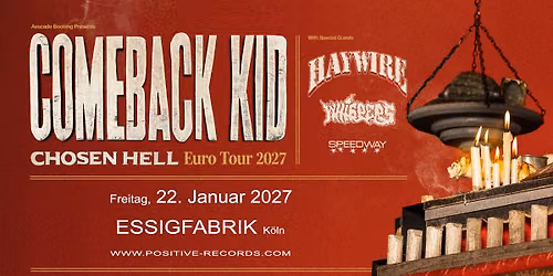 COMEBACK KID - K\u00f6ln