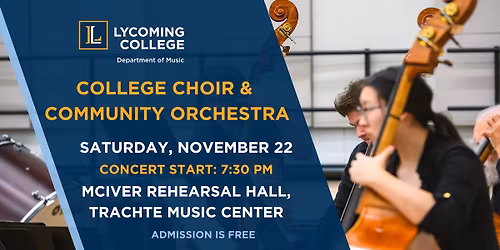Lycoming College Choir & Community Orchestra