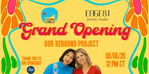 Grand Opening, The Rebound Project, temp space