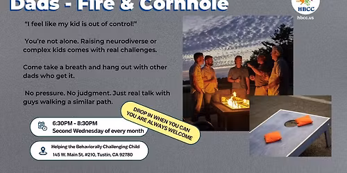 HBCC Men's Wednesdays - Fire & Cornhole