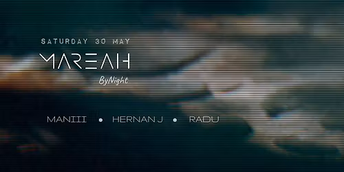 MAREAH ByNight @ Electric Garden - Bank Holiday Weekend