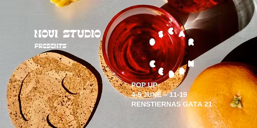 Novi Studio presents Oscar Cedon pop up