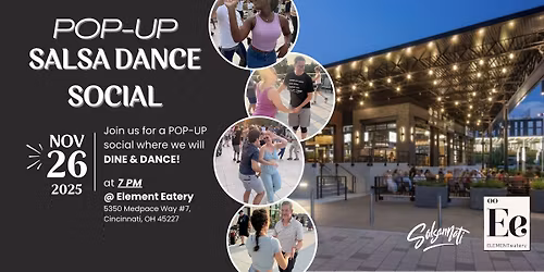 POP-UP Salsa Dance Social - Pre-Thanksgiving Party!