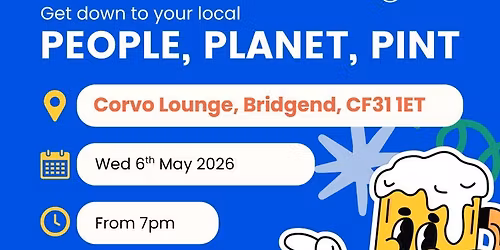 Bridgend People Planet Pint 