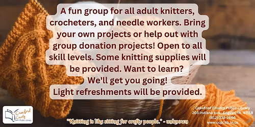 Knittervention Needlework Group