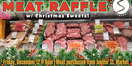 It's Meat Raffle HOLIDAY Time at Starkweather Brewing!