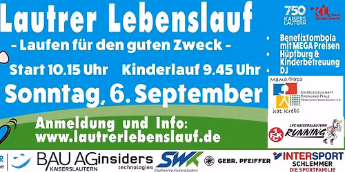 LAUTRER LEBENSLAUF: Familienevent für den guten Zweck!
