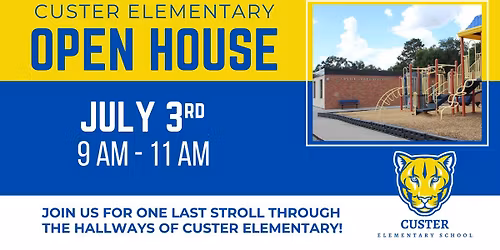 Custer Elementary Open House