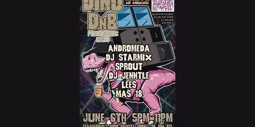 Dino DnB - A Night of Prehisotic Bass