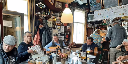 Volkssessie rond de stamtafel