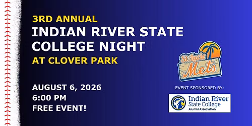 Indian River State College Night at Clover Park