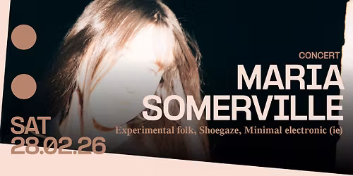 Concert: Maria Somerville