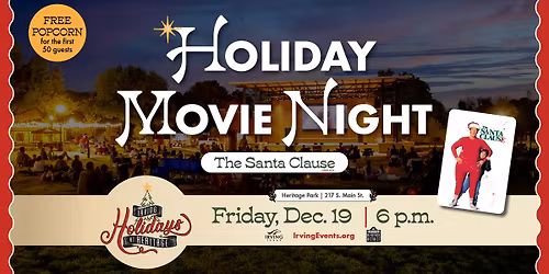 Holidays at Heritage: Dance Performances & Movie Night