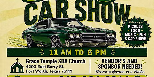 Fort Worth pickle festival & Car show