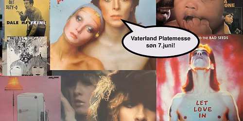 Vaterland Platemesse s\u00f8ndag 7.juni !