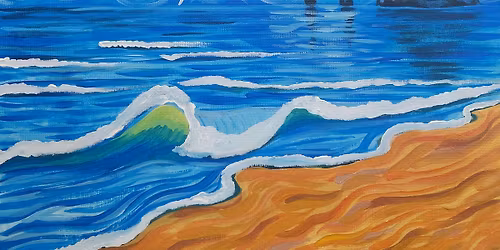 Starry Starry Cannon Beach Paint and Sip at Lazy Days Beaverton