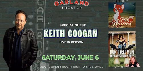 Keith Coogan Live at the Garland Theater