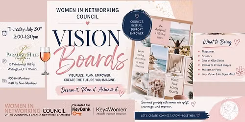 Women in Networking: Vision Board Luncheon