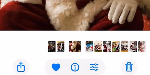 Photos with Santa at Keeping Pace