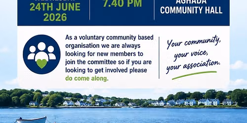 Whitegate residents AGM