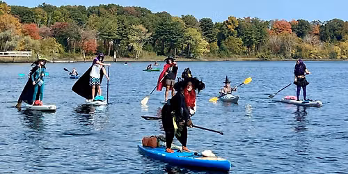 Annual Witches Paddle and fundraiser for the Purple Pantry