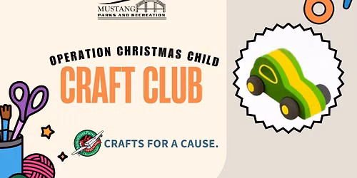 Operation Christmas Child Craft Club: Paint Wooden Cars