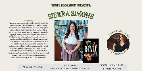 Trope Bookshop presents DEVIL by Sierra Simone