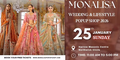 MONALISA WEDDING & LIFESTYLE POP-UP SHOP 2026