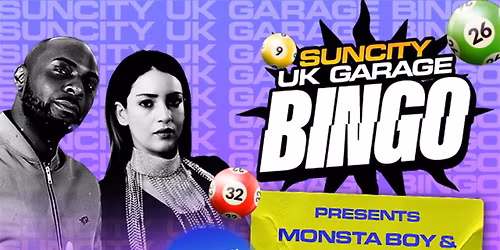 UK GARAGE BINGO in Birmingham @Mecca Bingo