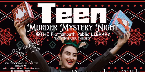 Teen Murder Mystery "Ugly Sweater" Night