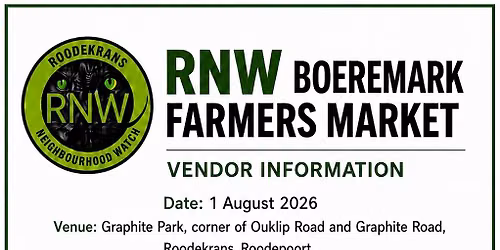 RNW Boeremark Farmers Market 