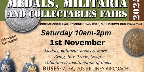 Medals, Militaria & Collectables Fair