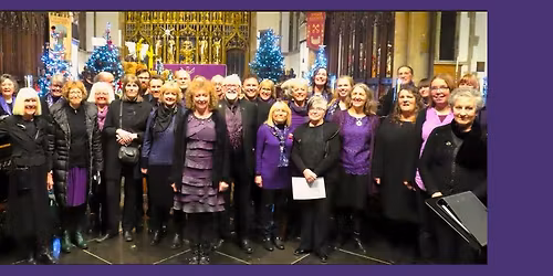The Norwich Choir at the Keeping Abreast Christmas Carol Service