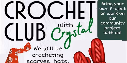 Crochet Club with Crystal!