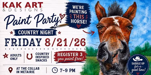 Country Night Paint Party