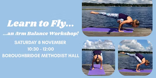 Learn to Fly... An Arm Balance Experience