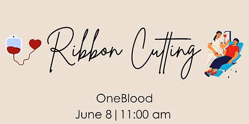 Ribbon Cutting: OneBlood