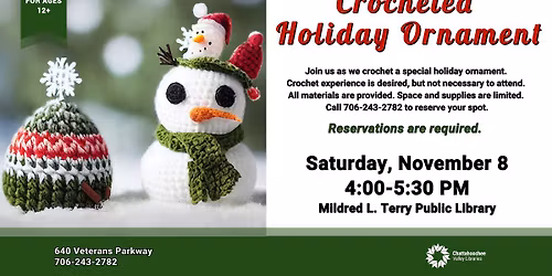 Crocheted Holiday Ornament