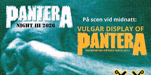PANTERA NIGHT III 2026