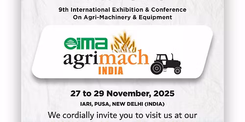 eima agri mach Indian 2025