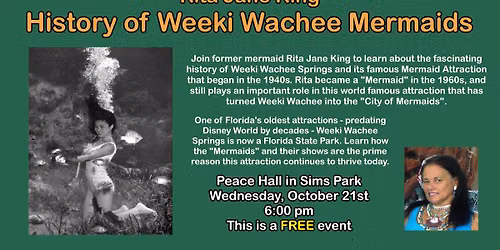 History of Weeki Wachee Mermaids - Rita Jane King