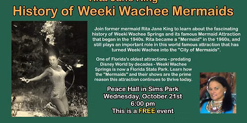 History of Weeki Wachee Mermaids - Rita Jane King